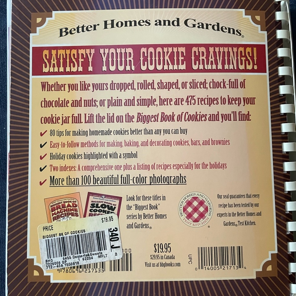 Cookie Cookbook - Picture 2 of 2